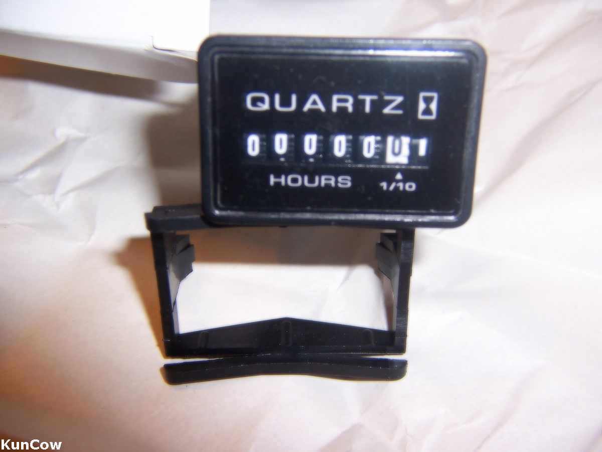 New hobbs hour meter 100-240 v quartz industrial solar