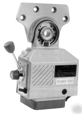 Power table feed kit for milling machine x-axle 135 lbs
