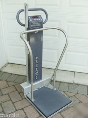 Scale-tronix 5002 digital patient stand-on scale
