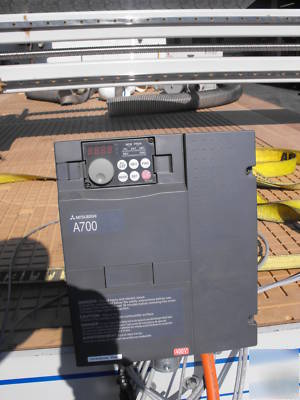 Shop sabre 7214 cnc router 2007, 460V vacuum, probe.