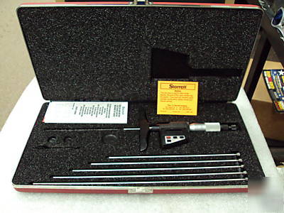 Starrett 65063 electronic depth micrometer msrp $615.00