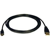 Tripp lite usb 2.0 a to 5-pin mini b gold cable - U0...