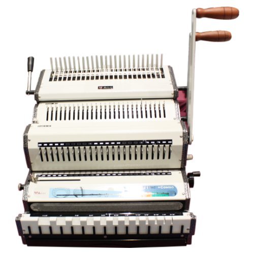 Akiles duomac C31 plastic comb & 3:1 wire bind machine