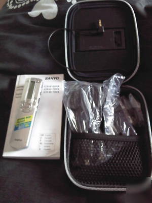 Bnip sanyo zip tunes digital voice recorder. dictaphone