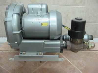 Emerson pump & gast regenair blower & magnatron valve