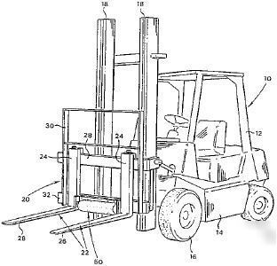 New 190+ fork lift, forklift related patents on cd - 