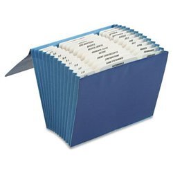 New expanding home file, 13 pocket, a z, monthly & h...