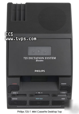 Philips executive 725-t 725T mini cassette transcriber