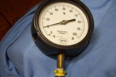 Pressure gauge 0-100PSI /4-1/4
