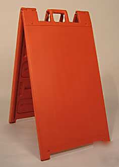 Sidewalk a-frame sandwich signicade sign board 