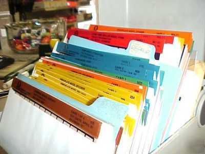 Wacker machines parts & repair microfiche set ('89-95)