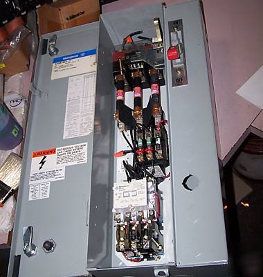 Westinghouse size 1 fused combination motor starter 120