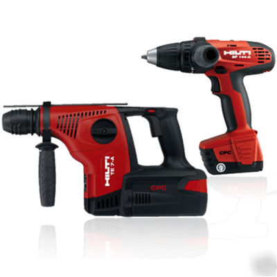 Hilti cordless combo-te 7-a rotary hammer drill &SF144 