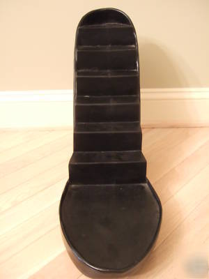 Art deco shoe jewelry store countertop display shelf