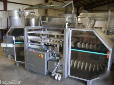Hoppman FL110 bottle unscrambler bottle feeder