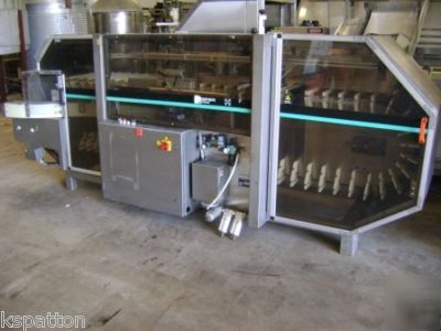 Hoppman FL110 bottle unscrambler bottle feeder