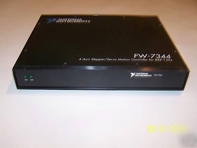 National instrument servo motor drive/motion controller