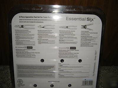 New klein 84922 essential 6- piece apprentice tool set
