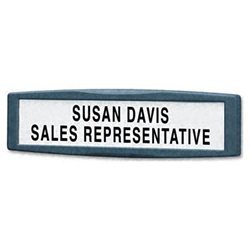 New plastic partition additions™ nameplate, 9 x...