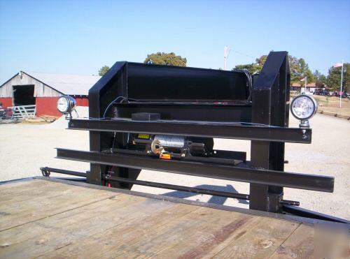12,000 lb. electric winch with automatic electric brake