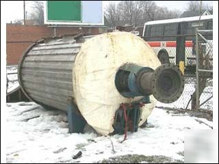 141 cu. ft. buss rotary vacuum dryer, 316 s/s 