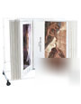 30 panel poster / art print display display rack