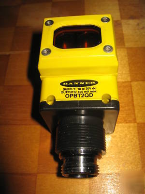 Banner omni-beam sensor osblvag w/power block OPBT2QD