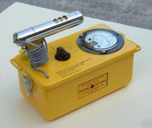 Calibrated eni cdv-700 6B geiger counter.... more