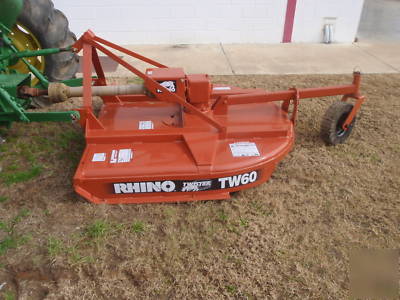 John deere 2150 with rhino rotary cutter