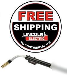 Lincoln electric magnum pro 350 mig gun, 15 ft K2652-2