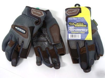 New wells lamont sug pro carpenter's work gloves sz xl