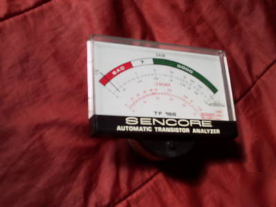Sencore TF166 meter dixon inc. usa replacement meter