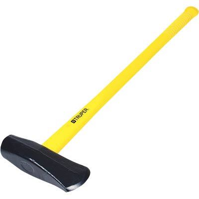 Truper h-d splitting maul 6-lb. maul fiberglass handle