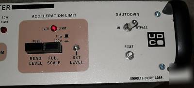 Unholtz dickie am-123 vib./accel. monitor limiter