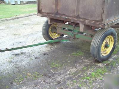 5 ton john deere steel dump barge grain firewood wagon