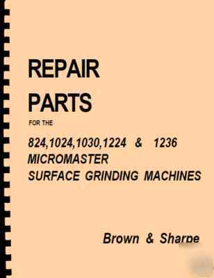 B&s 824-1024-1030-1224-1236 micromasters parts manual
