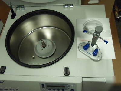 Eppendorf 5810-r multi centrifuge w/bucket rotor 2008