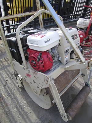 Ingersoll rand walk behind compactor asphalt roller gas