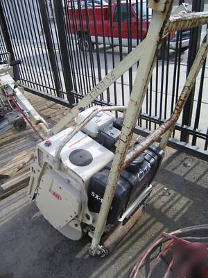 Ingersoll rand walk behind compactor asphalt roller gas