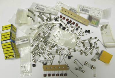 Large lot of assorted glass and pc mount fuses