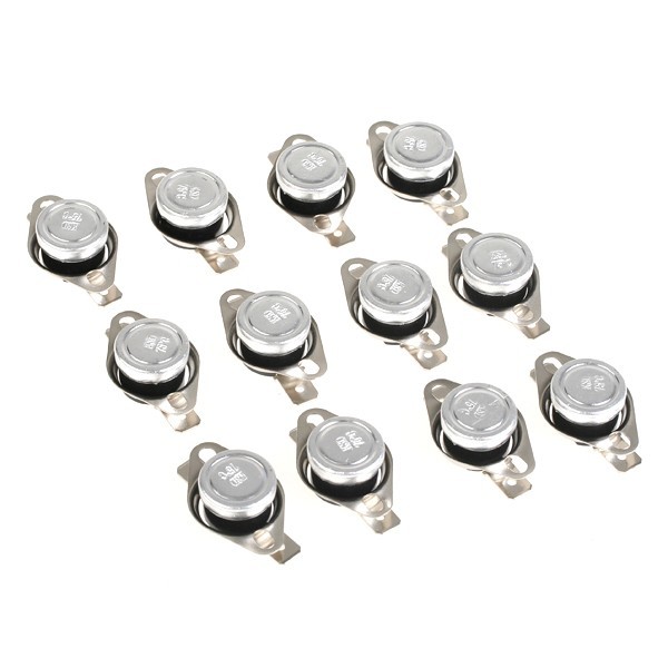 New 12 x n/o temperature controlled switches 75Â°c 