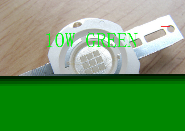 New 1PCS high-power 10WATT green led brightness 600LM