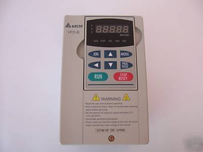New delta ac inverter drive 1HP 230V VFD007B21A - 