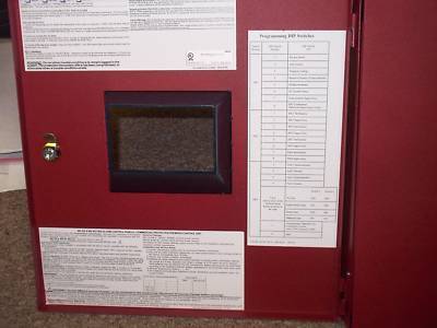 Notifier fire lite ms-4 4 zone conventional fire panel