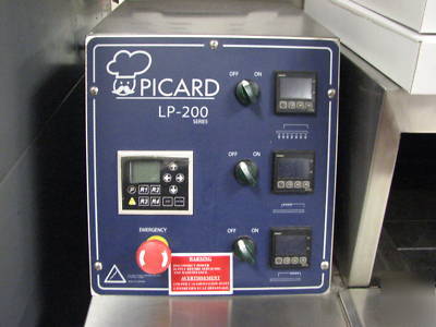 Picard lp-200 conveyor pizza oven barely used 