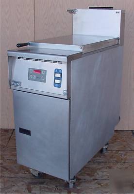 Pitco frialator srtg natural gas rethermalizer cooker