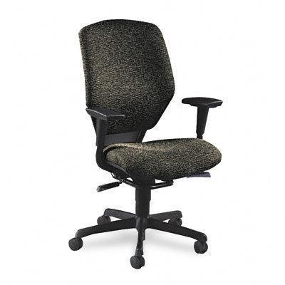 Resolution high-back swivel/tilt chair black/iron gray