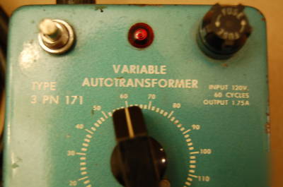 Staco inc - type 3 pn 171 variable autotransformer - 