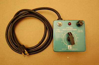 Staco inc - type 3 pn 171 variable autotransformer - 
