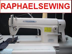 Techsew 5550 lockstitch industrial sewing machine